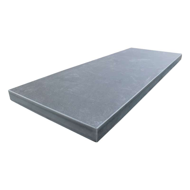20mm Thick Black Brazilian Slate Hearths