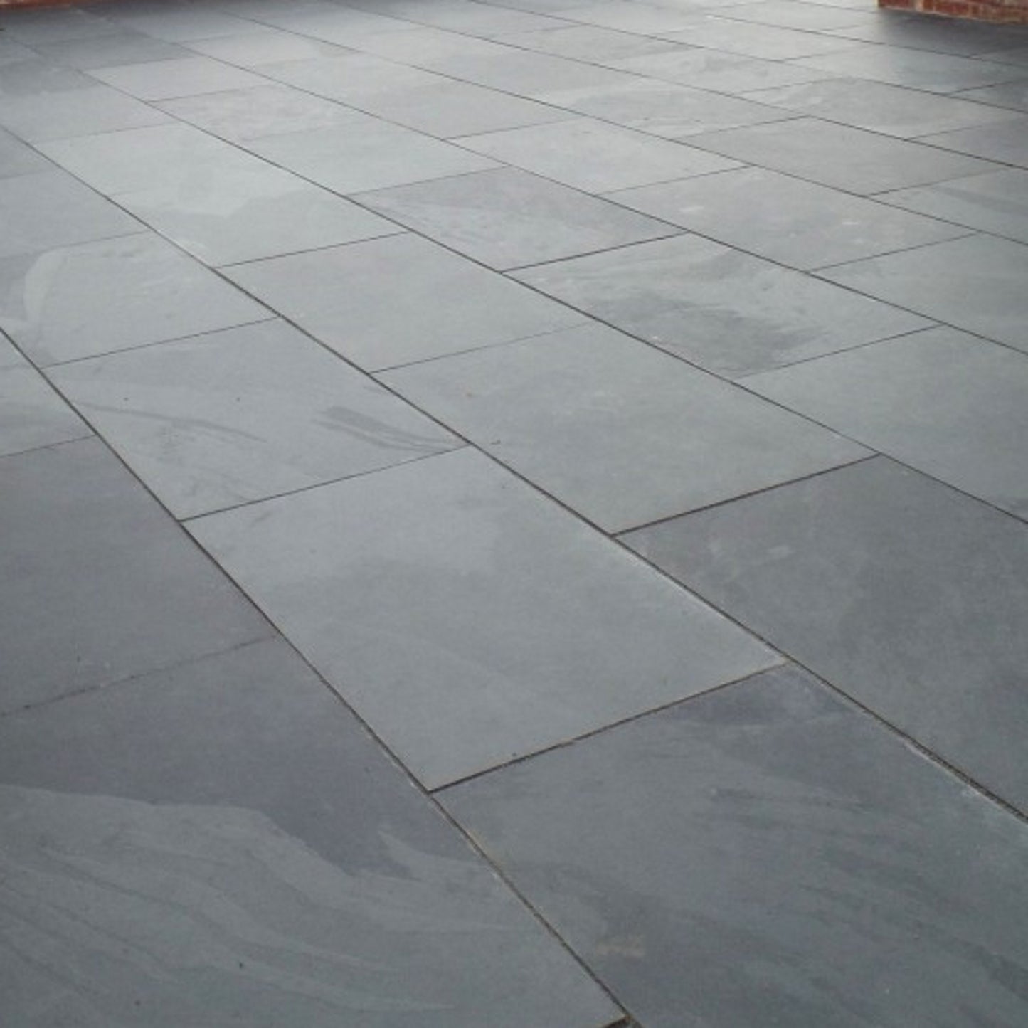Black Calibrated Slate Pavers 20mm Thick
