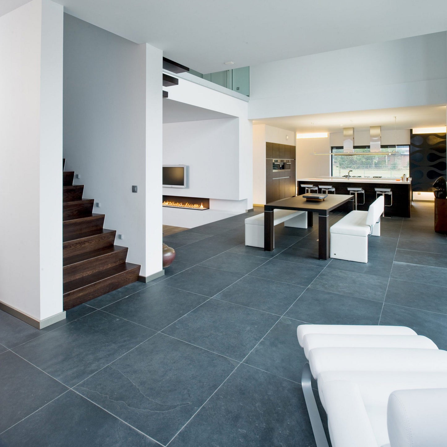 Grey Calibrated Slate Tiles 20mm Thick